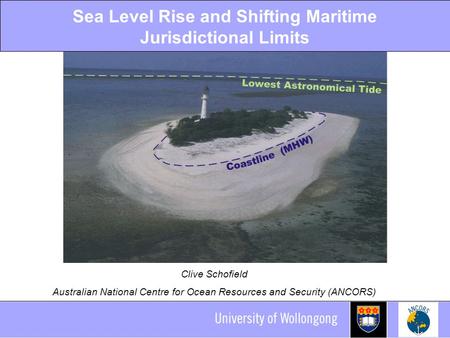 Sea Level Rise and Shifting Maritime Jurisdictional Limits