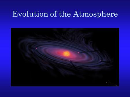 Evolution of the Atmosphere. Review of last lecture The modern climatology (meteorology) was born in the 1940s (a very young science!), but has been growing.