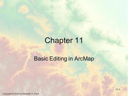 Mastering ArcGIS Basic Editing in ArcMap