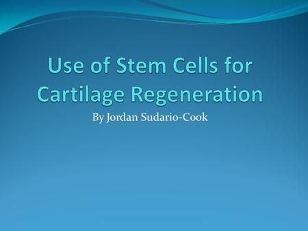 By Jordan Sudario-Cook. Cartilage Cartilage is flexible connective tissue found mainly in joints. Produced of specialized cells called chondrocytes which.