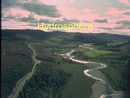 Hydrosphere.
