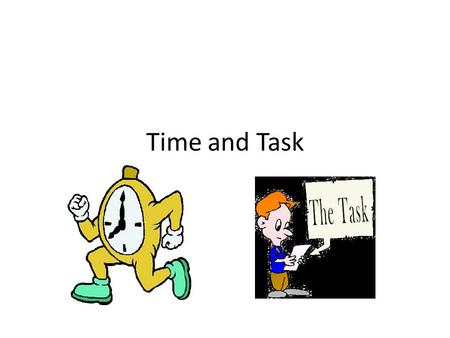 Time and Task. Notes of music like for instance C D E can be assigned a task each.Like for instance C -brush your teeth.D-drink tea.E-work on the pc.