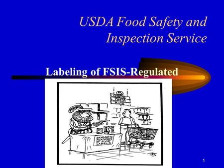 USDA Food Safety and Inspection Service