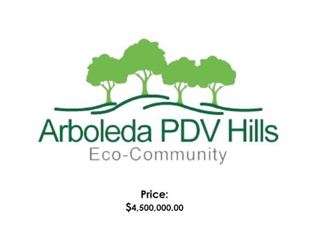 Price: $ 4,500,000.00. Description of Proyect Arboleda PDV Hills Location: Uvita, Osa, Puntarenas Area: 3 Ha / 7.5 acre Features: Is a group of condominiums.
