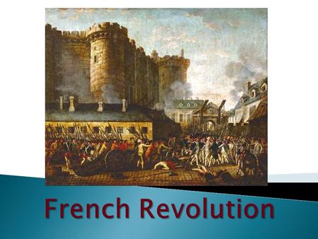 At what point did the French Revolution become irreversible?