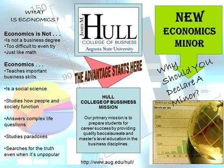 HULL COLLEGE OF BUSSINESS MISSION Our primary mission is to prepare students for career success by providing quality baccalaureate and master's level education.