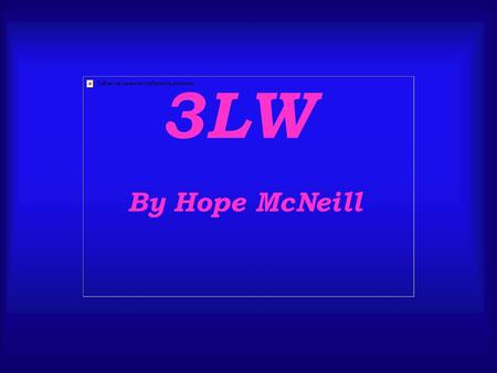 3LW By Hope McNeill. Their names are, starting from the left to the right, Adrienne(17), Naturi (18), and Keily (15) These are the three girls in a band.