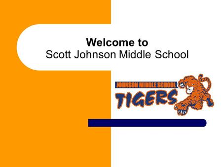 Welcome to Scott Johnson Middle School