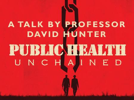 ∂ School of Medicine, Pharmacy & Health. ∂ A Tale in Two Parts  Looking back  2003 – 2013: a not too Horrible History of Public Health.