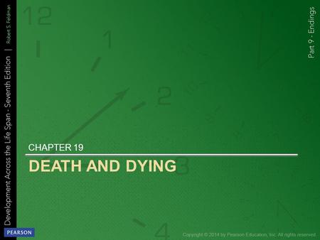 DEATH AND DYING Chapter 19