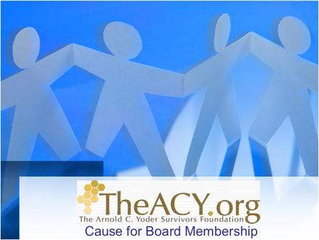 Cause for Board Membership. Serving grieving children, families & survivors on both sides of tragic events discover their own unique grief - forgiveness.