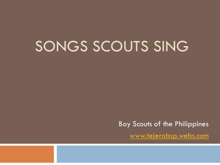 Boy Scouts of the Philippines