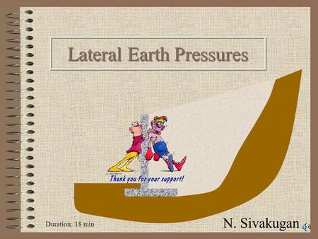 Lateral Earth Pressures