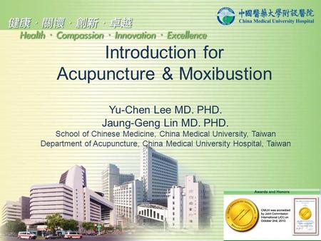 Introduction for Acupuncture & Moxibustion