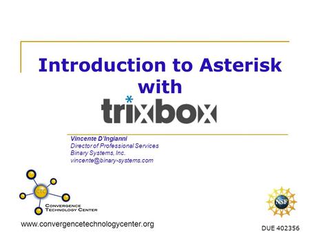 Introduction to Asterisk with