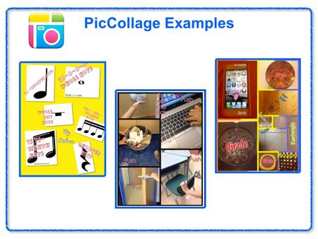 PicCollage Examples Haiku Deck (free). Collage Station Pick one of the contributing factors of quality of life such as shelter, food, job or income, schooling,