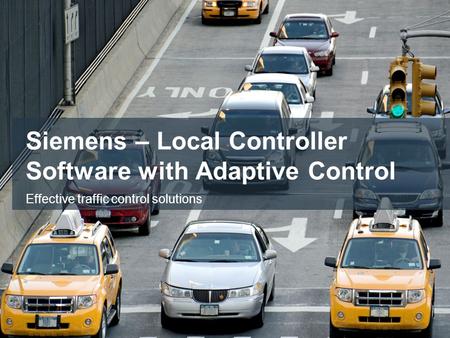 Siemens – Local Controller Software with Adaptive Control