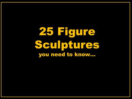25 Figure Sculptures you need to know…. Edmonia Lewis Forever Free, 1867. Forever Free is a representation of the emancipation of African-American slaves.