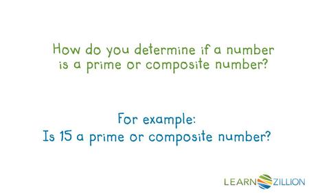 Is 15 a prime or composite number?