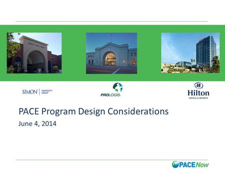 A PACE Program Design Considerations June 4, 2014.
