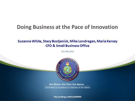 Doing Business at the Pace of Innovation