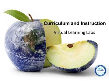 Virtual Learning Labs Curriculum and Instruction.