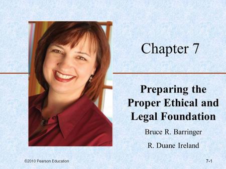 Preparing the Proper Ethical and Legal Foundation