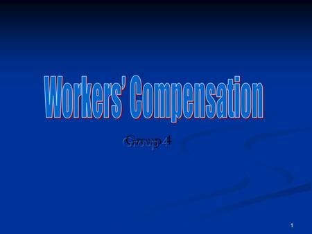 1. 2Workers' Compensation Workers’ Compensation and The Three Parts Workers’ Compensation is a social insurance program that provides:  Medical care.