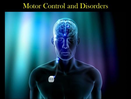 Motor Control and Disorders. Basal Ganglia Disorders Parkinson’s Disease Huntington’s Disease Tourette’s Syndrome.