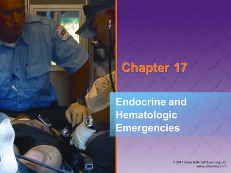 Endocrine and Hematologic Emergencies