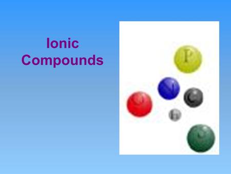 Ionic Compounds. Lewis Dot Diagrams Chemical Interactions Occur between the Valence Electrons Dots: represent valence electrons.