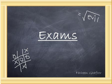 Exams Farheen Ghafoor. Aims: Understand the MRCGP Information on additional exams e.g DRCOG Includes: exam format, fees, eligibility, test centre locations,