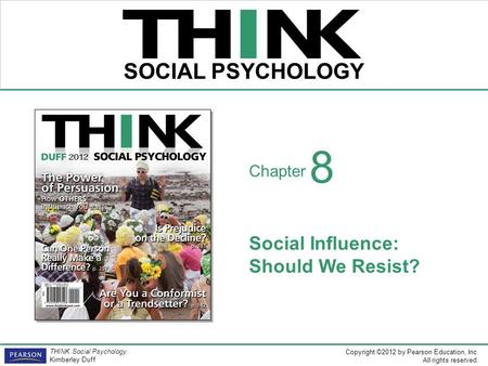 Social Influence: Should We Resist?