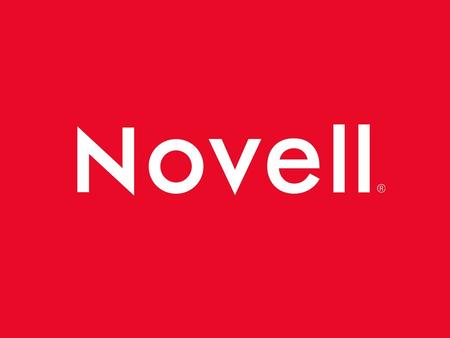 Novell's Mission & One Net Vision Novell's Vision: One Net – A World Without Information Boundaries Novell's Mission: Novell helps customers profit from.