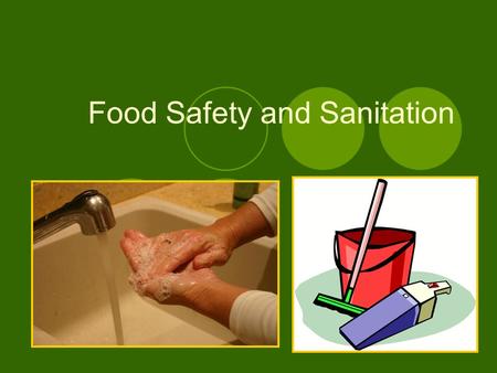 powerpoint presentation on food safety and sanitation