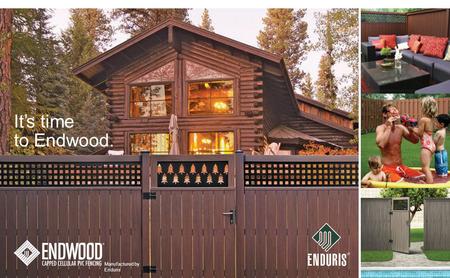 Manufactured by Enduris It’s time to Endwood.. Traditional wood or composite fencing. Are you tired of fence problems? Disappointed in your lack of curb.