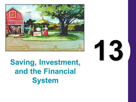 13 Saving, Investment, and the Financial System. FINANCIAL INSTITUTIONS IN THE U.S. ECONOMY The financial system is made up of financial institutions.