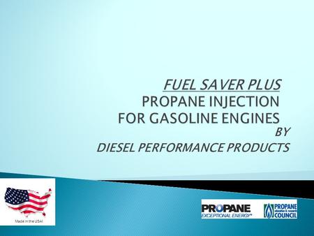 BY DIESEL PERFORMANCE PRODUCTS Made in the USA!.