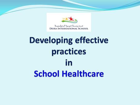 Every school has an “effective” healthcare program, the quality and reach of these programs, is a choice.