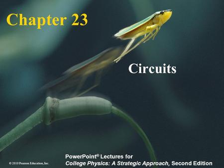 Chapter 23 Circuits.