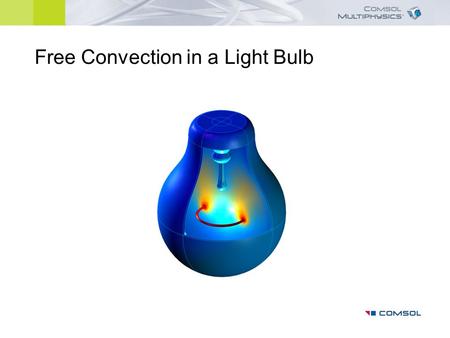Free Convection in a Light Bulb