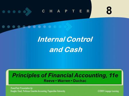 Principles of Financial Accounting, 11e