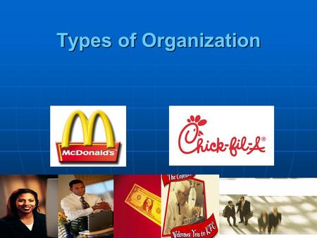 Types of Organization.