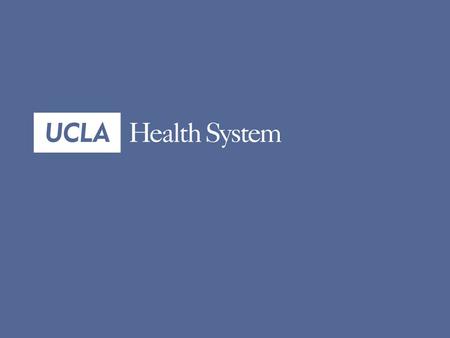 2 UCLA Health System Emergency Management 3 Office of Emergency Preparedness Our Office Director Disaster Resource Center Manager 2 Disaster Planners.