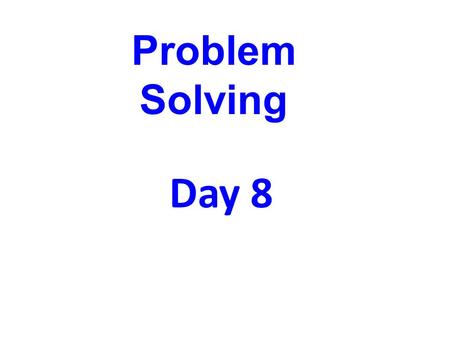 Day 8 Problem Solving. Chocolates at the candy store cost $6.00 per dozen. How much does one candy cost? Round your answer to the nearest cent. Solution: