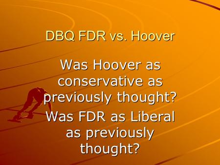 Was Hoover as conservative as previously thought?