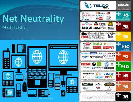 Net Neutrality1. Definition Net Neutrality can be broadly defined as the policy of Internet Service Provider’s (ISP’s) and Telecom Carriers treating all.