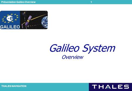 Galileo System Overview