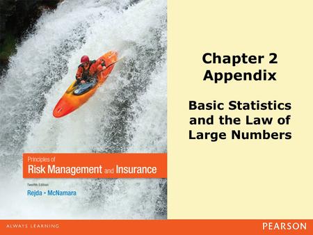 Chapter 2 Appendix Basic Statistics and the Law of Large Numbers.
