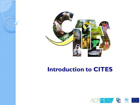 Introduction to CITES.